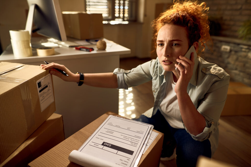 CPM Moving specialist advising clients on a cross-border move